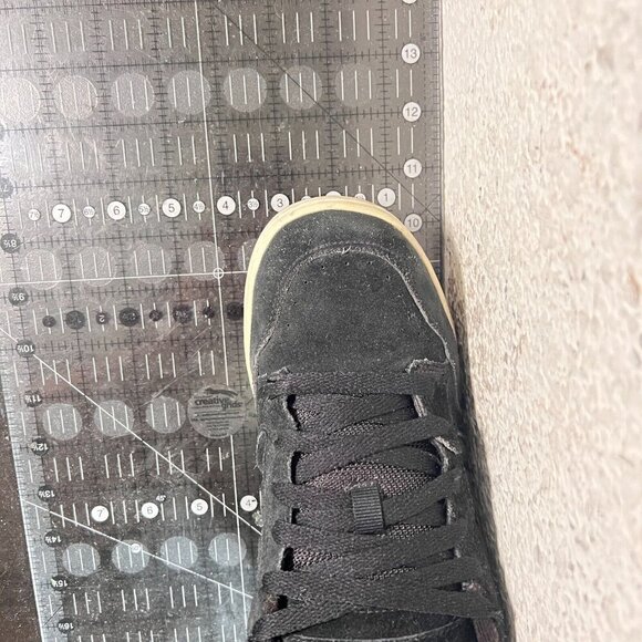 Nike Air Morgan 6.0 Youth Size 6.5Y Women 8 312279 001 Black Suede Low Shoes - Picture 13 of 13